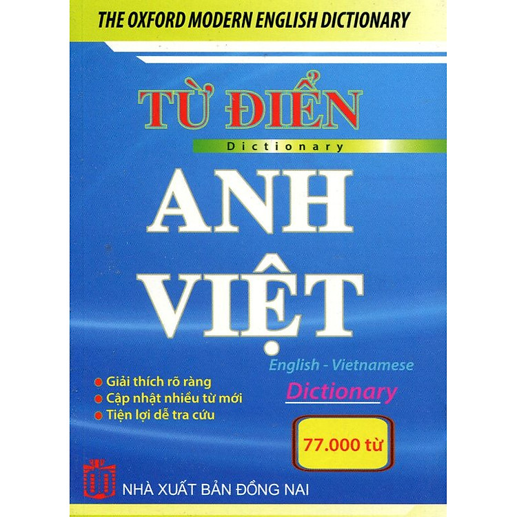 Từ Điển Anh - Việt 77.000 Từ
