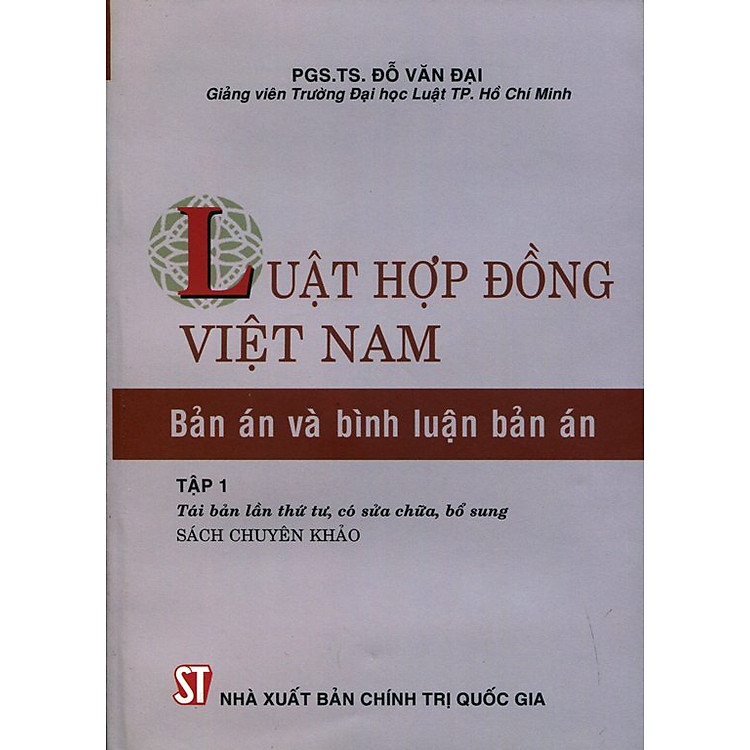 Sách Luật Hợp Đồng Việt Nam - Bản Án Và Bình Luận Bản Án (Tập 1)