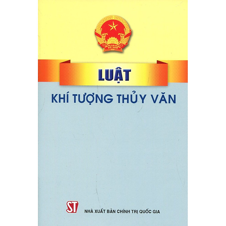 Sách Luật Khí Tượng Thủy Văn
