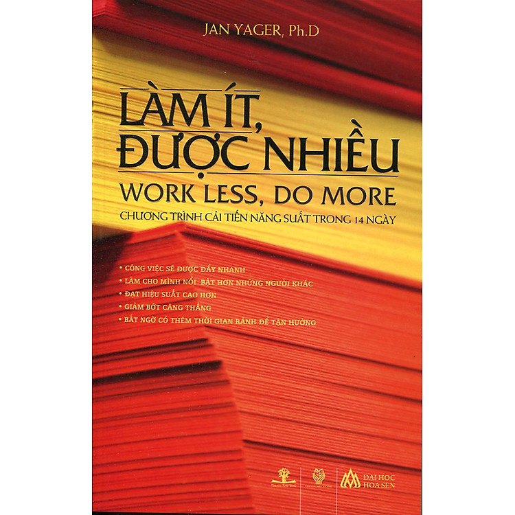 Sách Làm Ít Được Nhiều