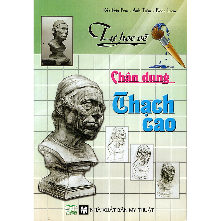 Sách Tự Học Vẽ Chân Dung Thạch Cao