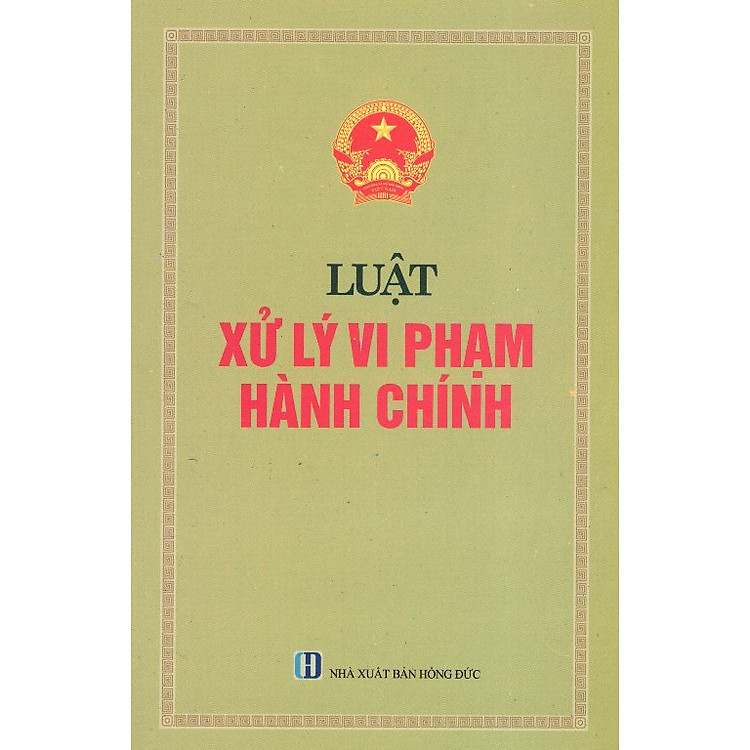Sách Luật Xử Lý Vi Phạm Hành Chính