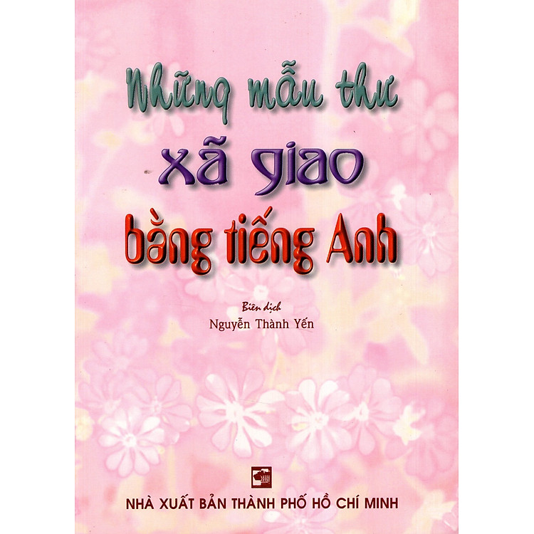 Sách Những Mẫu Thư Xã Giao Bằng Tiếng Anh