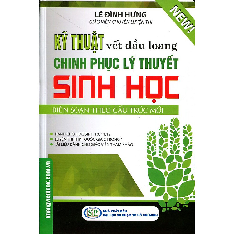 Sách Kỹ Thuật Vết Dầu Loang Chinh Phục Lý Thuyết Sinh Học