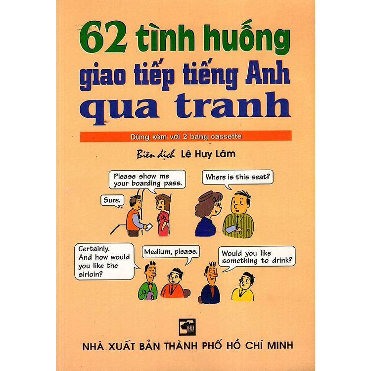 Sách 62 Tình Huống Giao Tiếp Tiếng Anh Qua Tranh