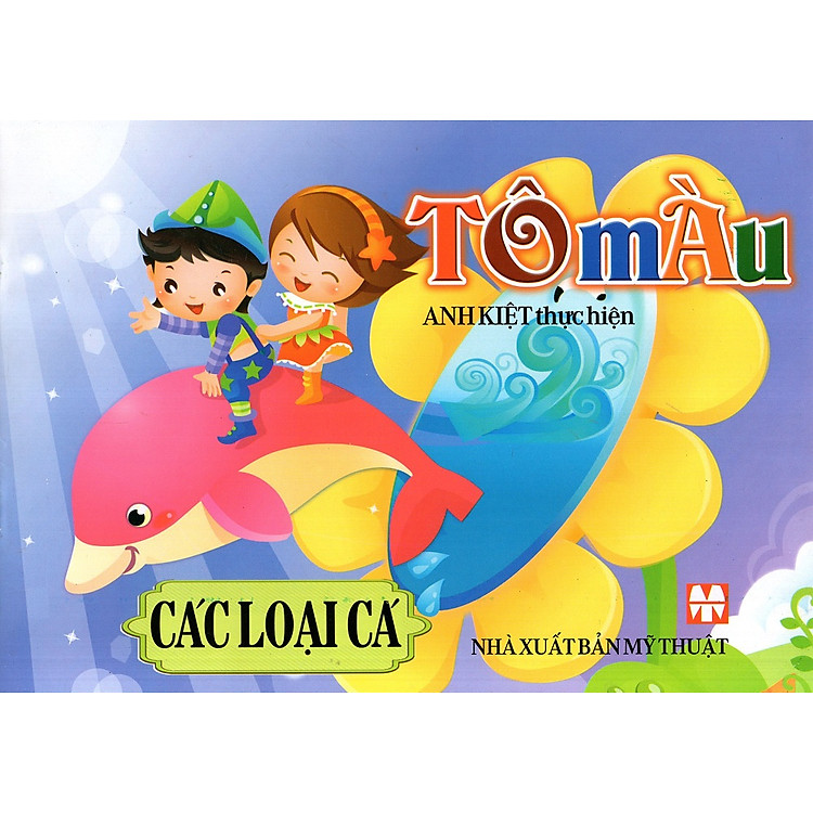 Sách Tô Màu - Các Loại Cá