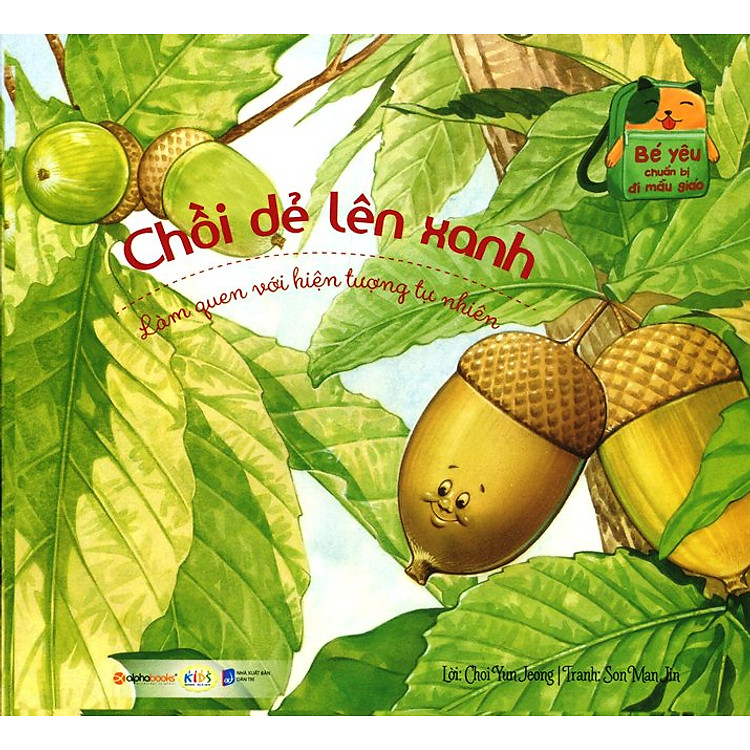 Sách Bé Yêu Chuẩn Bị Đi Mẫu Giáo - Chồi Dẻ Lên Xanh