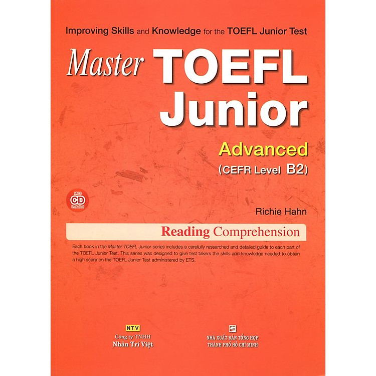 Master TOEFL Junior – Advanced Level B2
