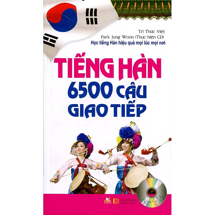Sách Tiếng Hàn - 6500 Câu Giao Tiếp ( Kèm CD)
