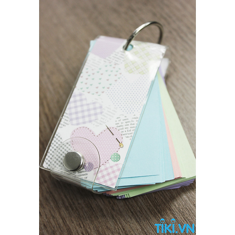 Giấy Note Kiêm FlashCard Hoa Xinh
