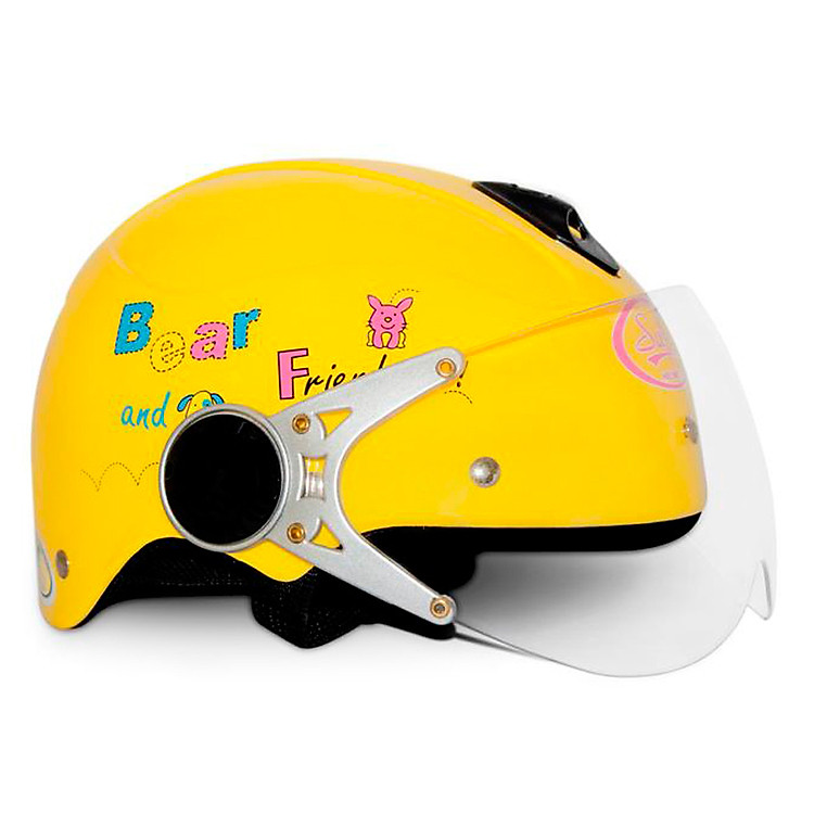 Mũ Bảo Hiểm Trẻ Em Nửa Đầu Có Kính SAFE CT5C (K)