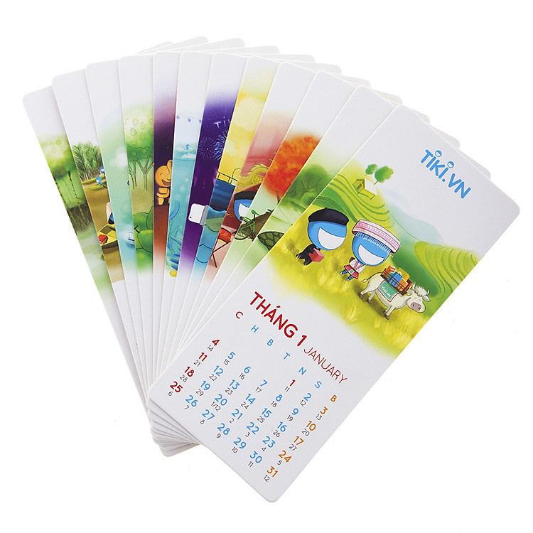 Bookcard Lịch Tiki 2015