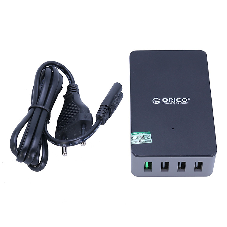 Sạc Điện Thoại Orico USB 4 Cổng QSE-4U - Hàng Chính Hãng