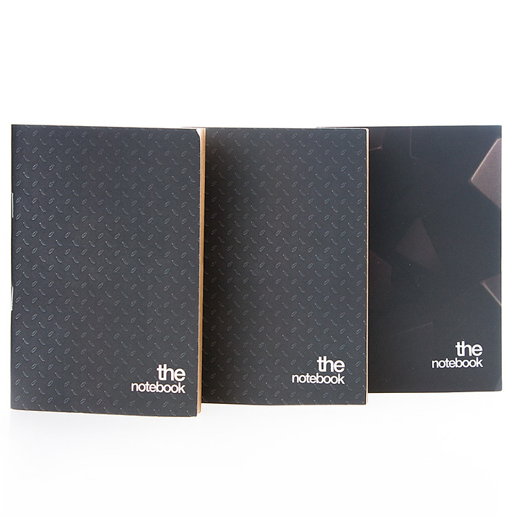 Bộ Ba Sổ Tay Vintage Màu Đen