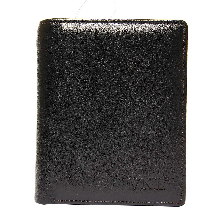 Ví Nam Da Thật Cao Cấp Da Giày Việt Nam VNLVN2TK15D - Đen