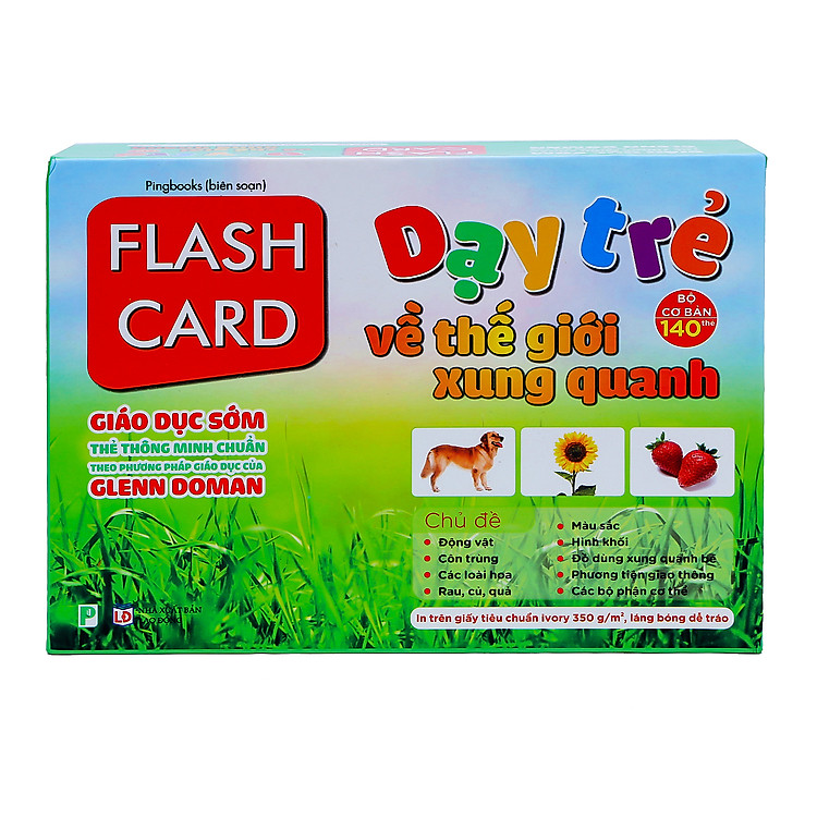 Flashcard Dạy Trẻ Theo Phương Pháp Glenn Doman - Thế Giới Xung Quanh
