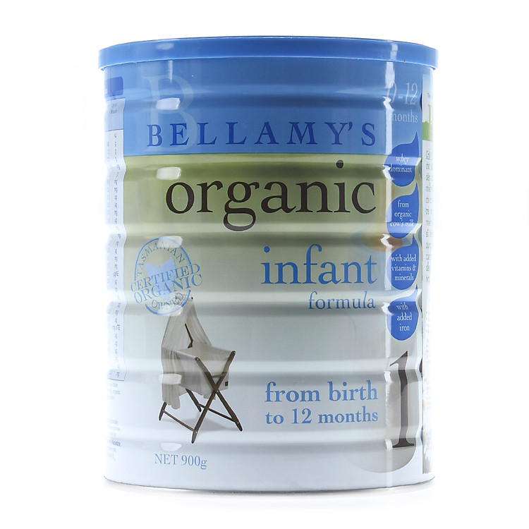 Sữa Bellamy's Organic Số 1 (900g)