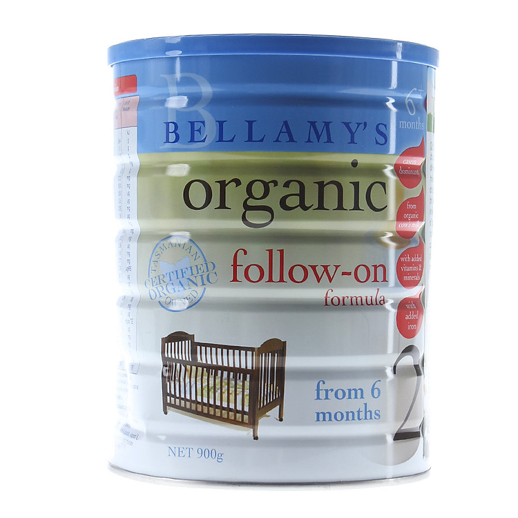 Sữa Bellamy's Organic Số 2 (900g)