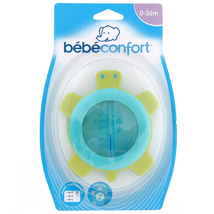 Nhiệt Kế Bebe Confort Hình Rùa (Xanh)