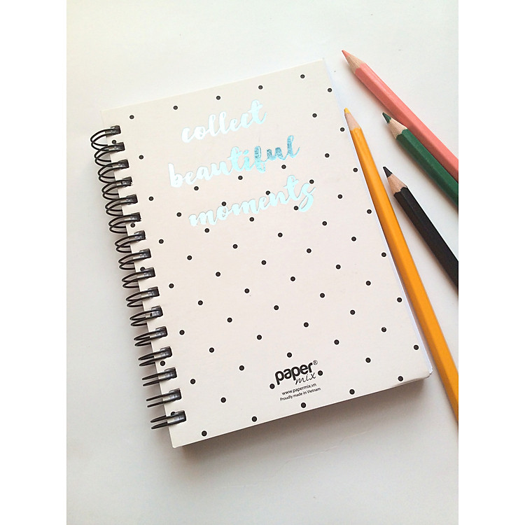 Sổ Tay Papermix Chấm Bi - Collect Beautiful Moments