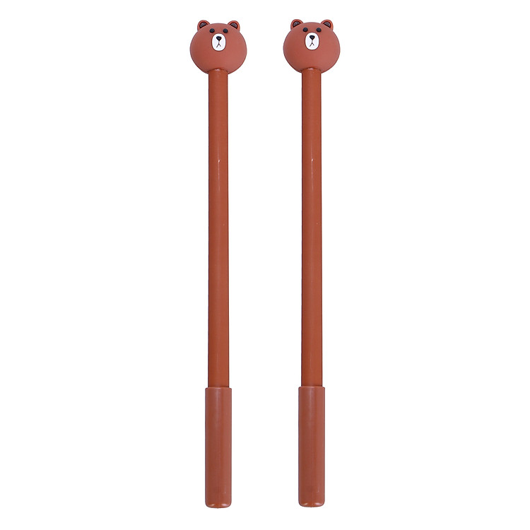 Combo 2 Bút Kim Nước Gấu Nâu - Ngòi 0.5 mm