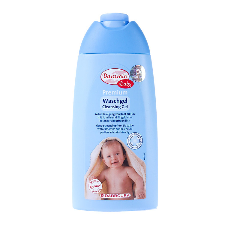 Gel Tắm Diệt Khuẩn Cho Trẻ Em Daramin Premium Cho Da Nhạy Cảm 330005 (250ml)