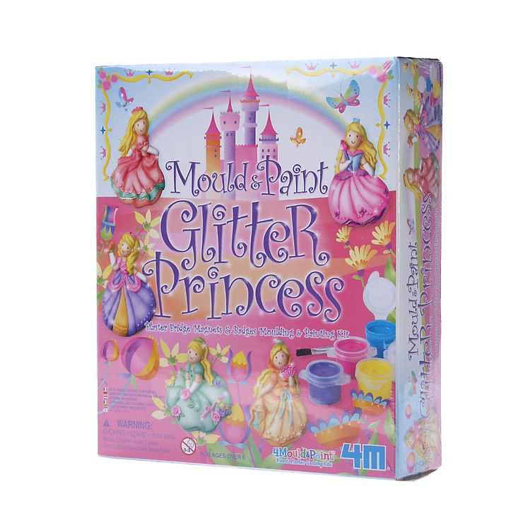 Đồ Trang Trí Lấp Lánh Khuôn Hình Công Chúa 4M 00-03528