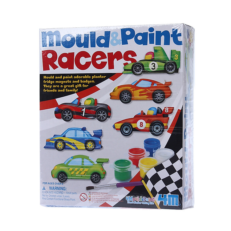 Đồ Trang Trí Khuôn Hình Xe Đua 4M - 00-03544