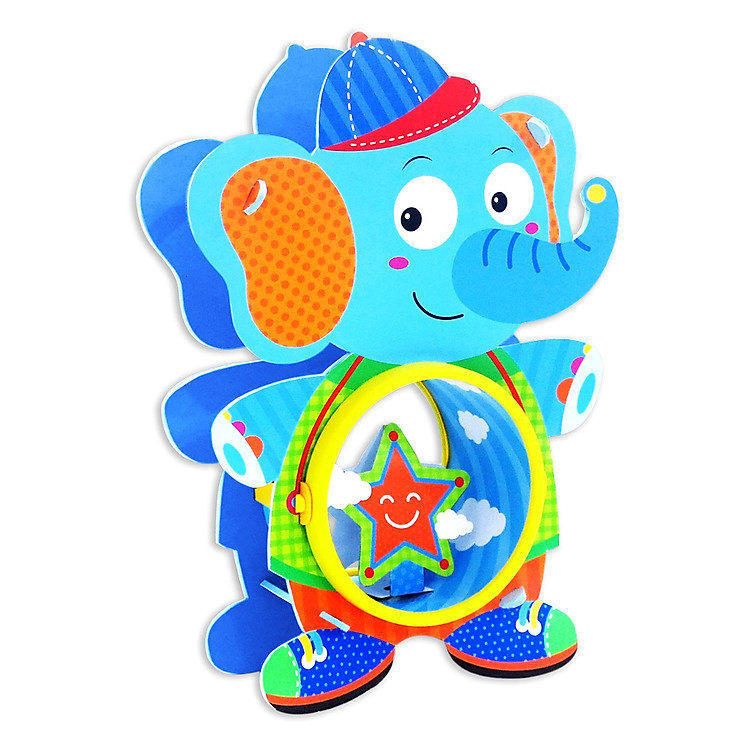 Lồng Đèn Trống Sáng Tạo Kibu - Voi Vui Vẻ KB311