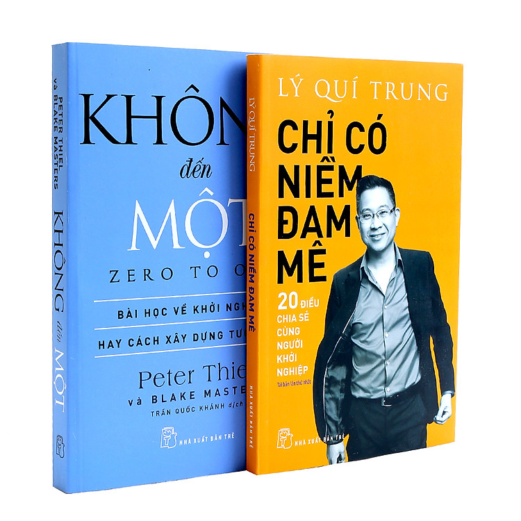 Combo Khởi Nghiệp (Không Đến Một + Chỉ Có Đam Mê)