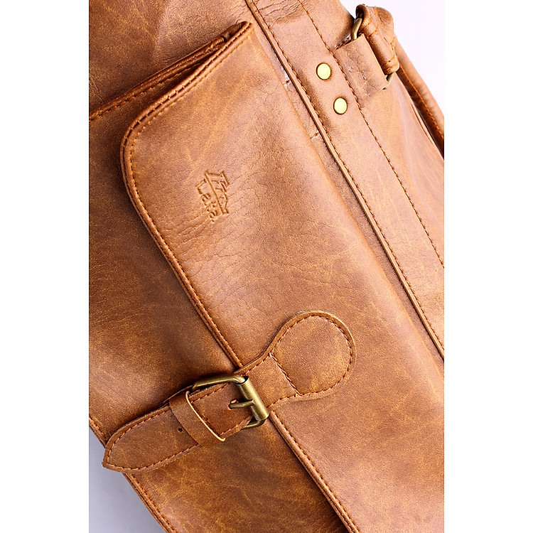 Túi Du Lịch LATA TR02 - Da Bò Nhạt