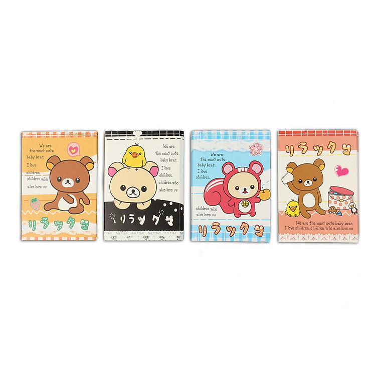 Giấy Note Gấu Rilakkuma Xếp Gọn