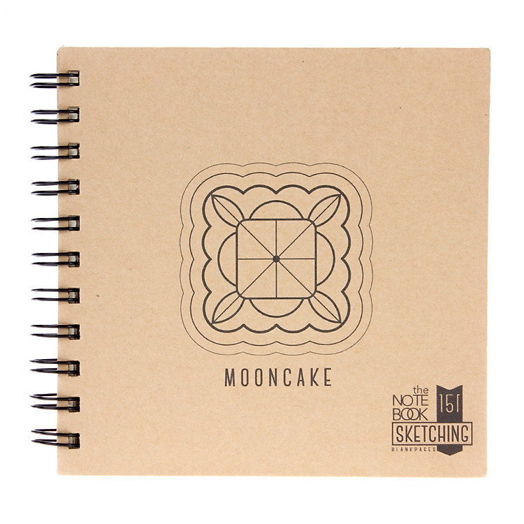 Sổ Tay Sketching 151 - Mooncake Vuông