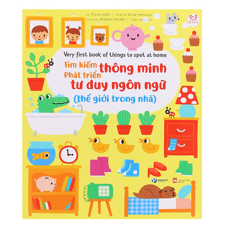 Sách Tìm Kiếm Thông Minh Phát Triển Tư Duy (Thế Giới Trong Nhà)
