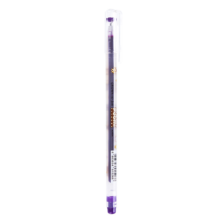 Bút Gel Crown MTJ - 500PS 0.4mm (Poomi, Mực Tím)