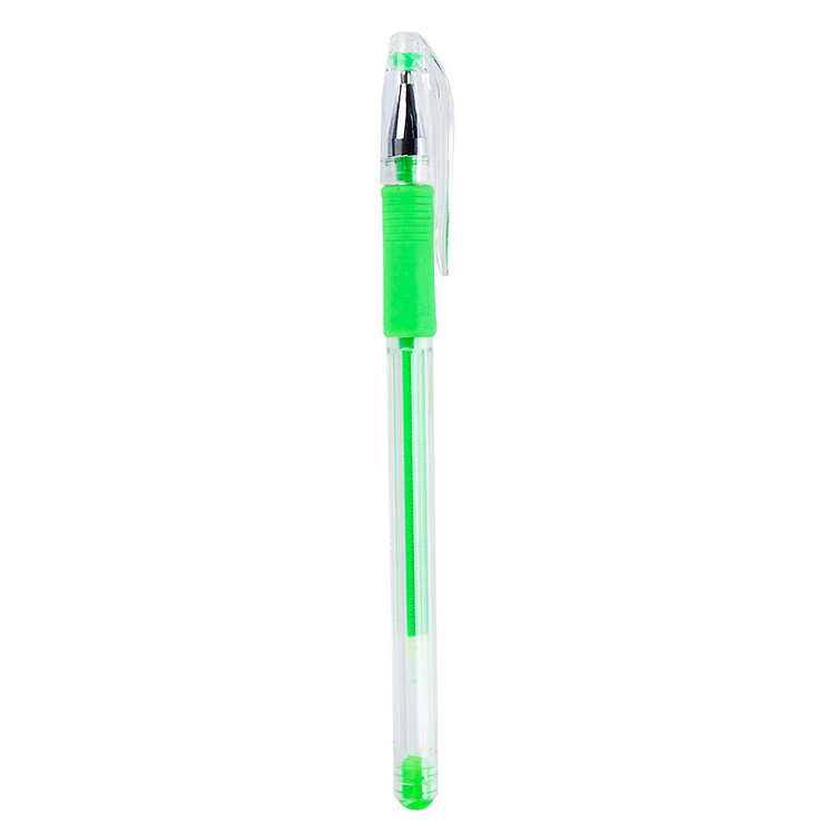 Bút Gel Crown HJR - 500R (Mực Xanh Lá)