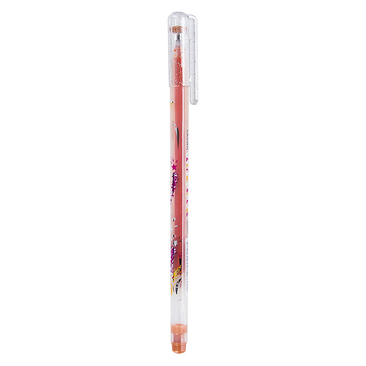 Bút Gel Crown MTJ - 500GLS (Mực Hồng)