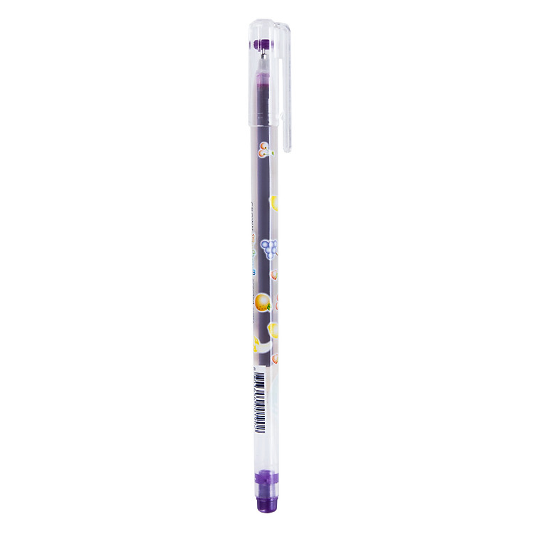 Bút Gel Crown MTJ - 500PS 0.4mm (Fruit, Mực Tím)