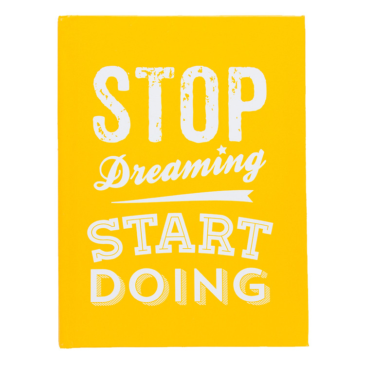 Notebook Stop Dreaming Start Doing (PB3) - Vàng