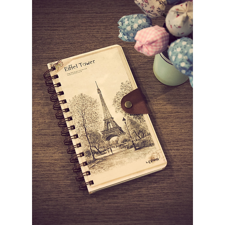 Sổ Lò Xo Phong Cảnh Châu Âu Vẽ Chì H5 Lenwa 220g S0368