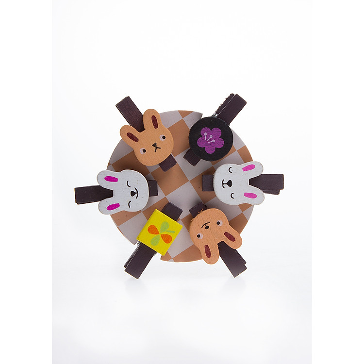 Kẹp Giấy Hình Thỏ, Gấu, Ếch, Mèo 20g K0014