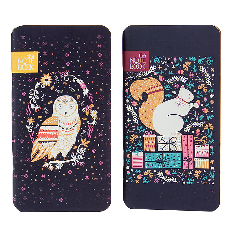 Combo Sổ Tay (bộ 2 cuốn) Hình Thú