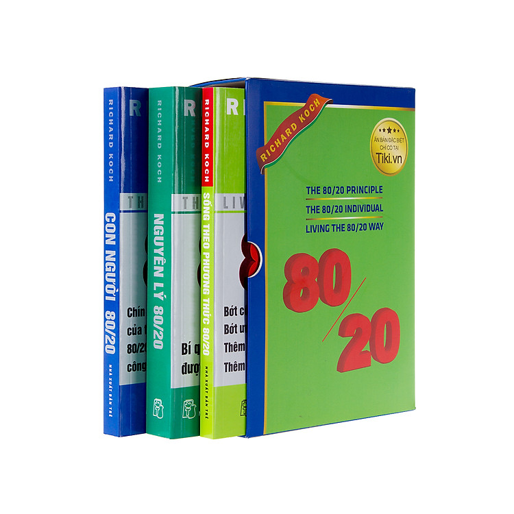 Sách Nguyên Lý 80/20 (Trọn Bộ 3 Tập)
