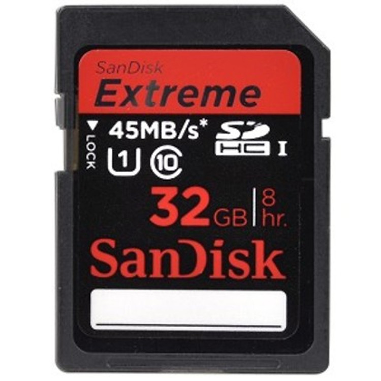 Thẻ Nhớ SanDisk Extreme SDHC 32GB - Hàng Chính Hãng
