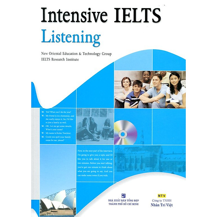 Sách Intensive IELTS Listening (Kèm CD)