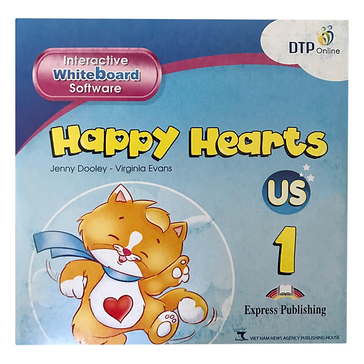 Sách Happy Hearts US 1 Interactive Whiteboard Software