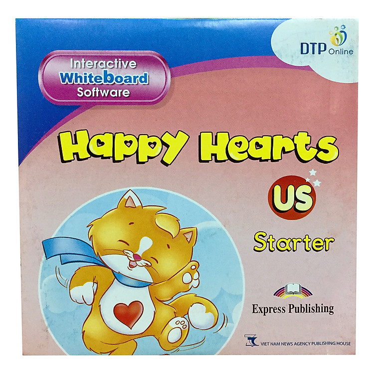 Sách Happy Hearts US Starter Interactive WhiteBoard Software