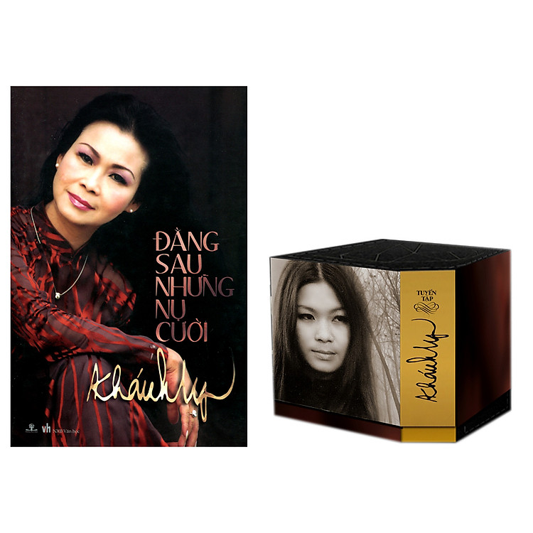 Combo Sách Đằng Sau Những Nụ Cười và Collection 5 CD Khánh Ly