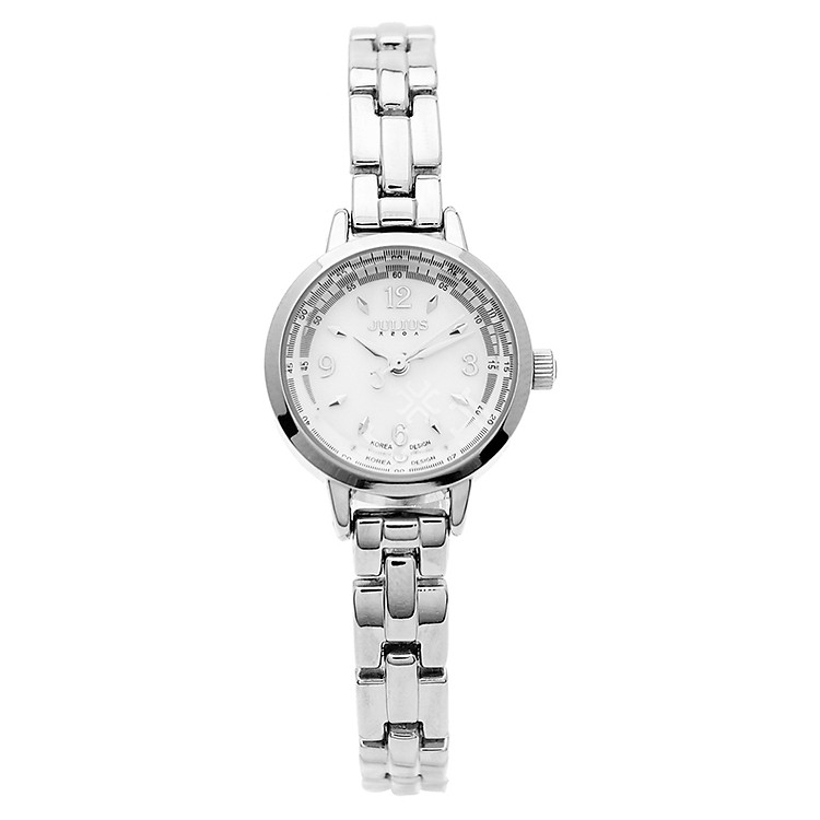 Đồng Hồ Nữ Dây Kim Loại Julius JA865 - Bạc