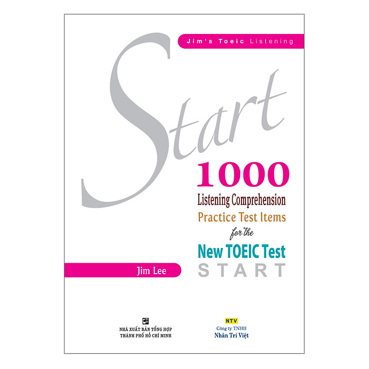 Sách Start 1000 Listening Comprehension Practice Test Items For The New TOEIC Test (Kèm CD)